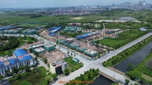 Bán liền kề Thanh Hà A1.2 Liền kề 17, diện tích 100m², đường 14m, ven hồ thoáng mát